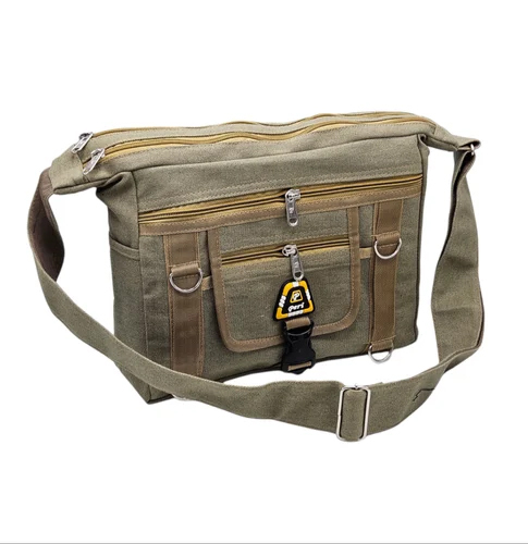 Canvas Messenger Bag
