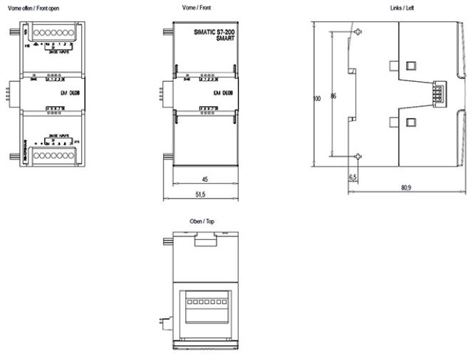 Siemens S7-200 Smart Digital Modules-6es7288-2de08-0aa0 - Application: Automation