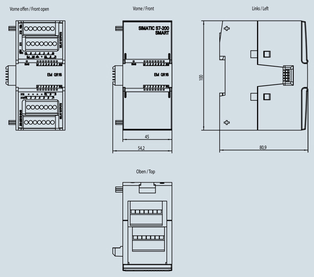 SIEMENS S7-200 SMART DIGITAL MODULES-6ES7288-2QR16-0AA0