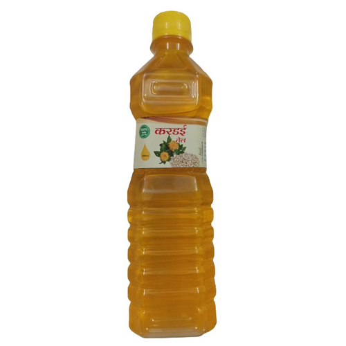 Wooden Pressed Safflower Oil - Cultivation Type: Organic