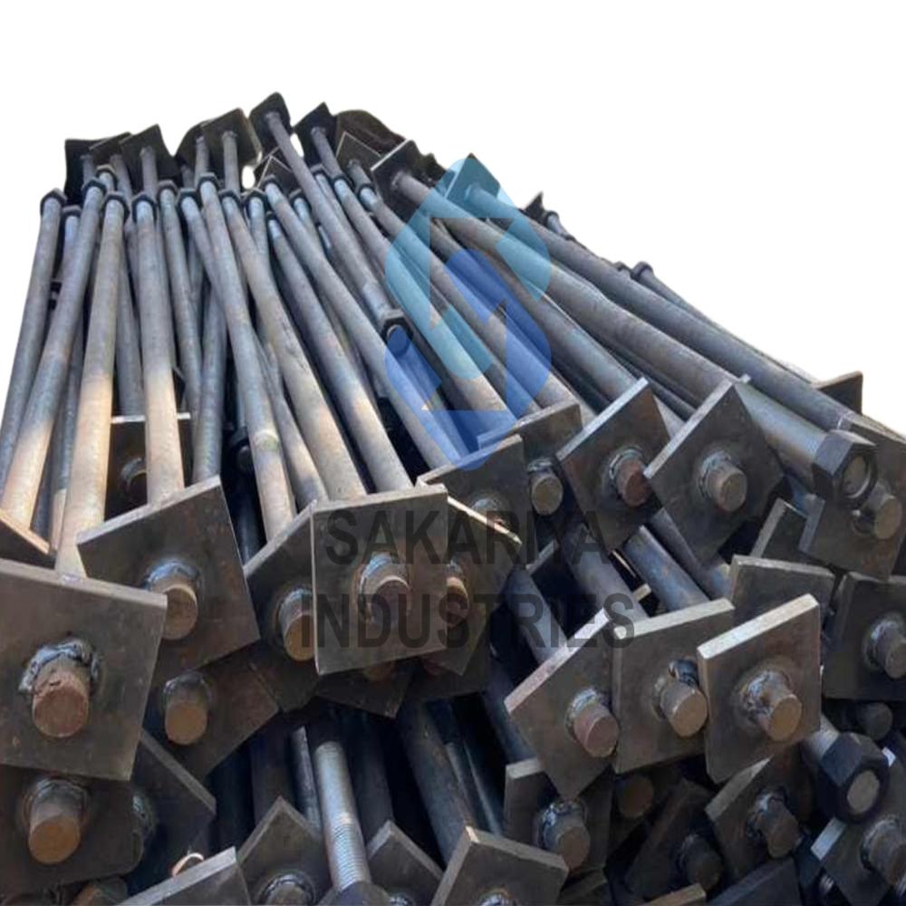 Plate Silver Foundation Bolt