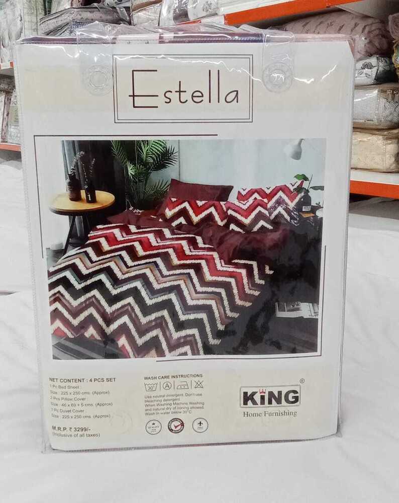 ESTELLA DOUBLE BED (ZIPPER DOHAR )