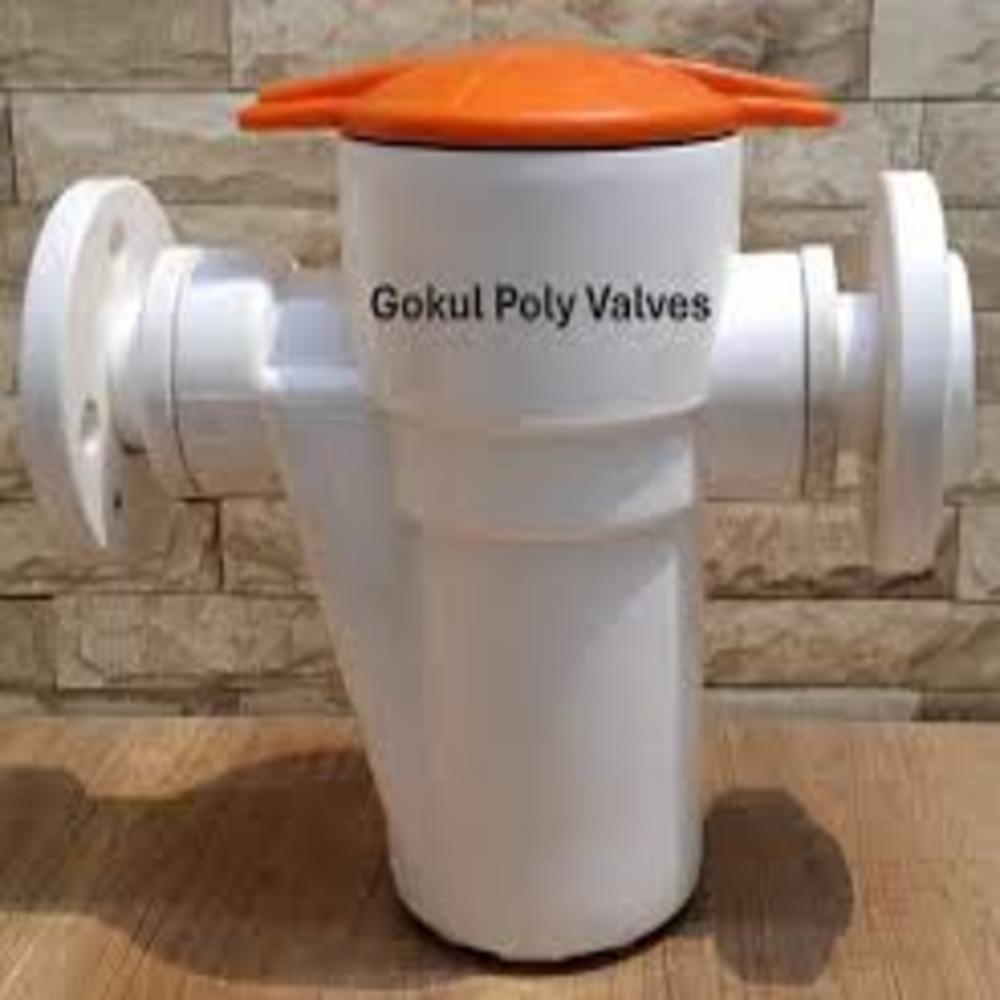Pp Flanged Ball Valve - 15mm To 315mm Size Range | White, Teflon Seated, High Tensile Strength, Leak Proof, Medium Pressure, Corrosion Resistant