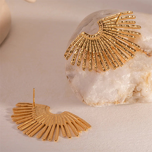 Sun Burst Earrings