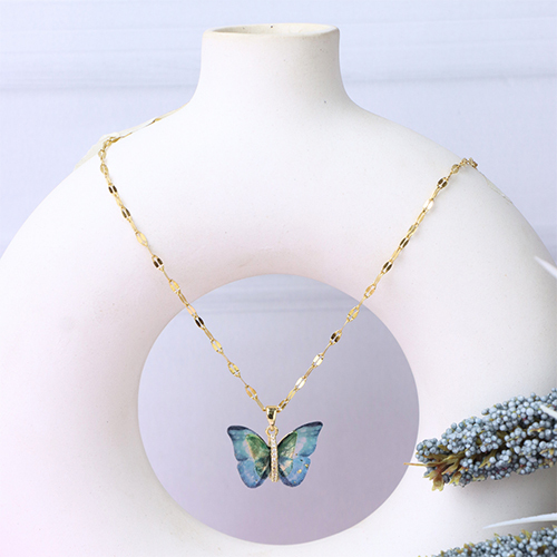 Graceful Butterfly Necklace