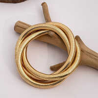Gold Plated Cuff Bracelet