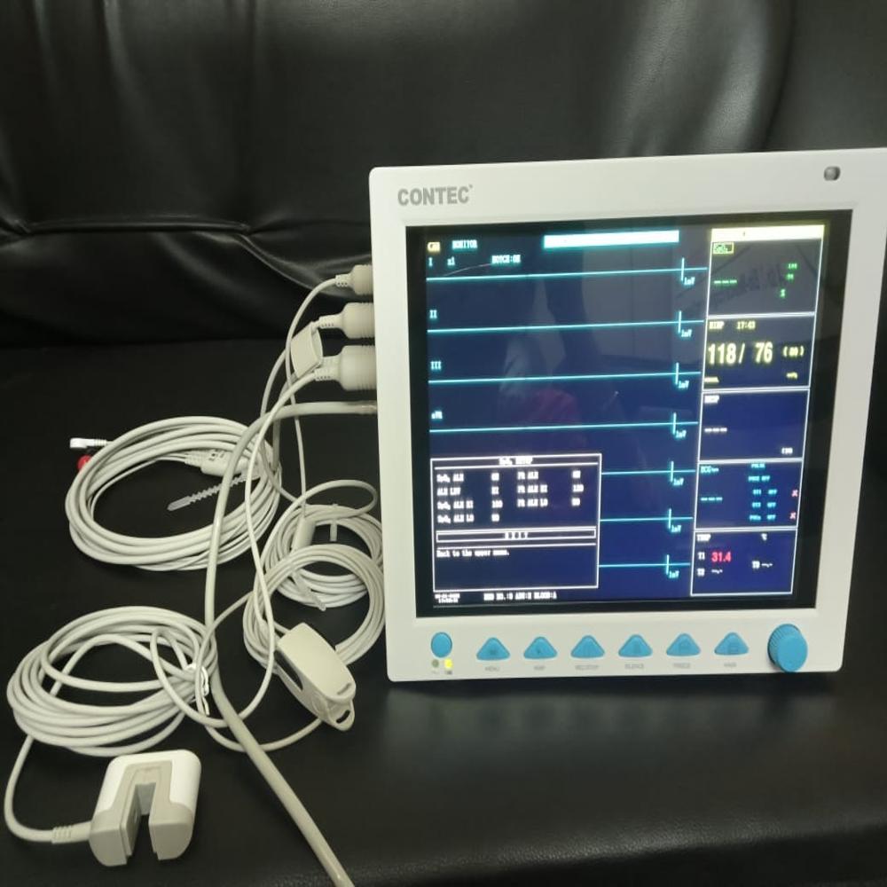 Comen Contec Star 8000e Patient Monitor, Display Size: 12.1", Led With Etco2 Monitor - Use: Hospital