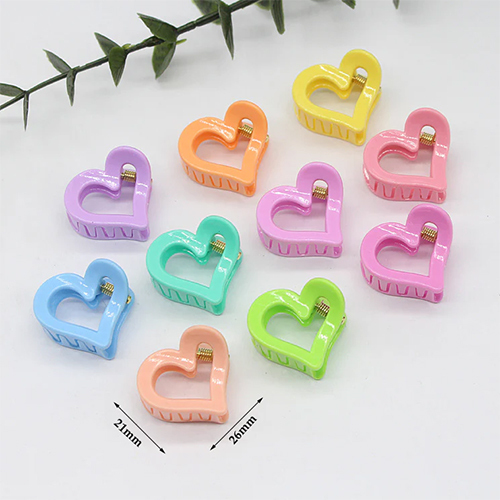 Simple Princess Head Small Grab Hair Clip