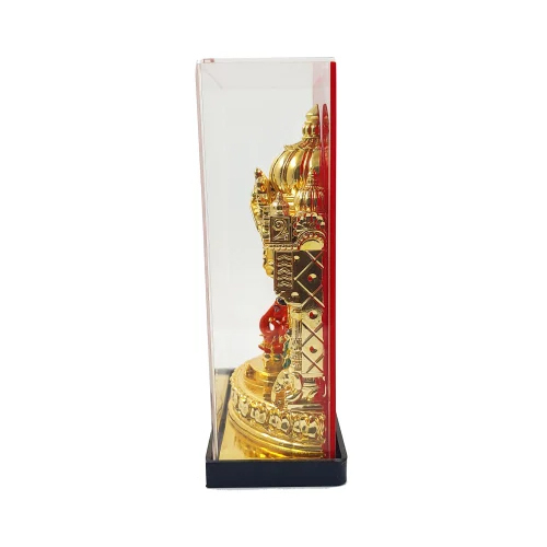 Golden Shri Siddhivinayaka God Statue