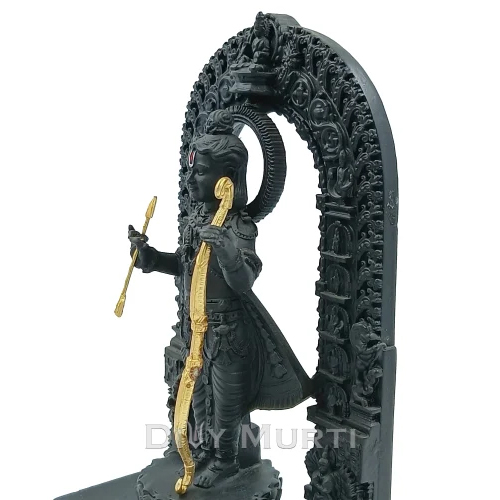 6.3 inch Fiber statue Ram Lala Murti
