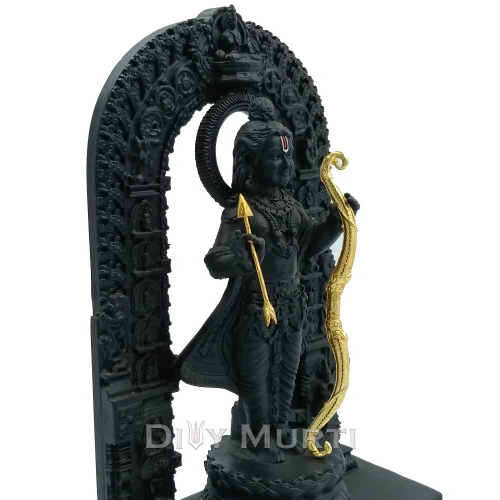 6.3 inch Fiber statue Ram Lala Murti