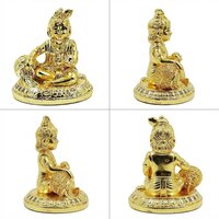 Gold Plated Laddu Gopal Statues - Design Type: Customizable