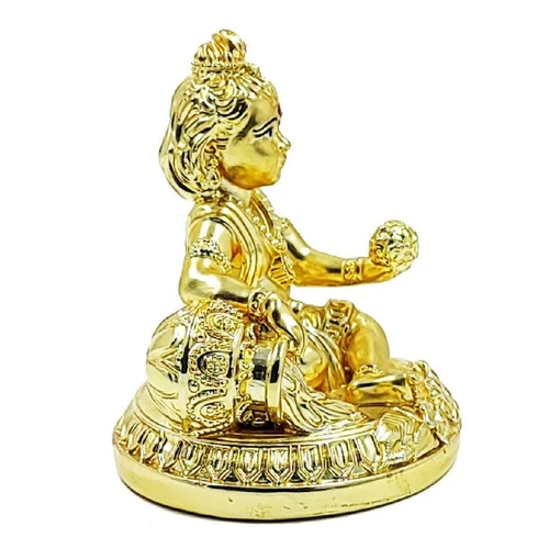 Gold Plated Laddu Gopal Statues