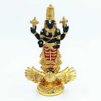 4.5 Inch Gold Plated Balaji Statue - Feature: Durable