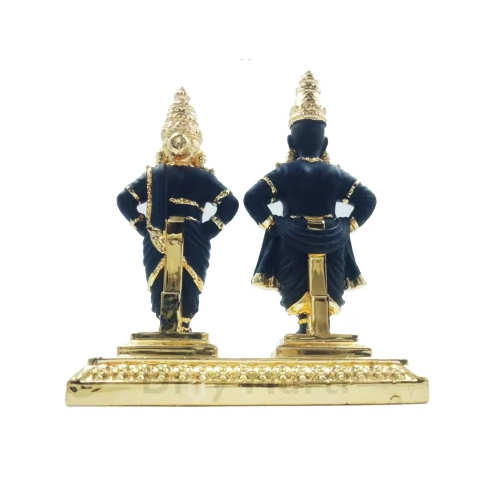 Gold plated Vitthal Rakhumai Idols