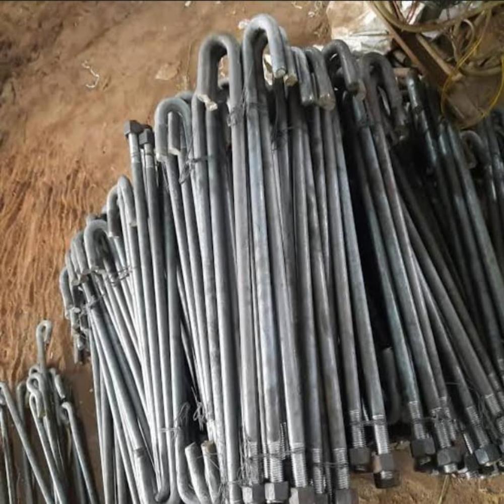 Ms Foundation Bolt Available In Girardi Jharkhand - Color: Black