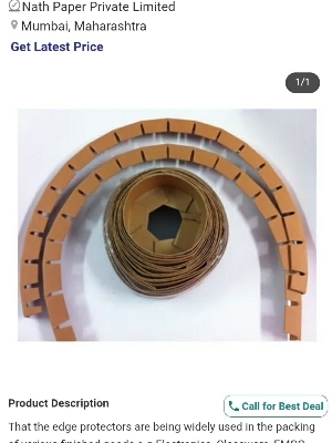 Angle board edge protector