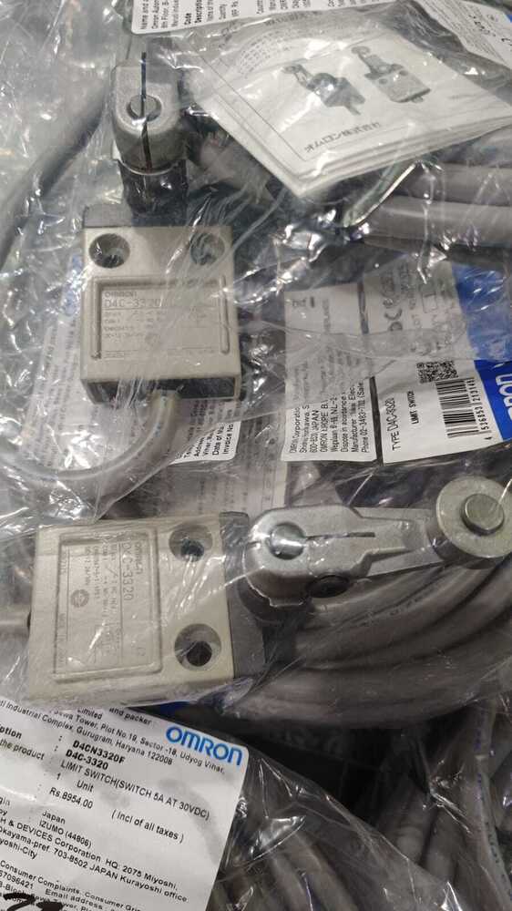 OMRON , LIMIT SWITCH, D4C-3320,D4C-4331 5M,D4C-1224 3M,D4C-1332 5M