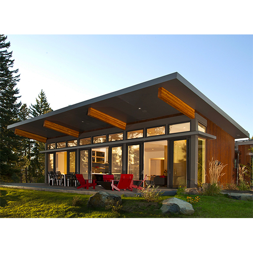 Glass Office Cabin