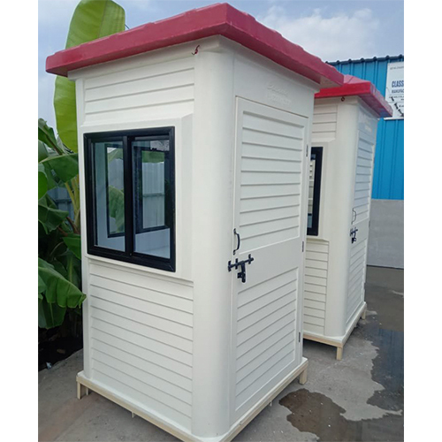 Portable FRP Security Cabin