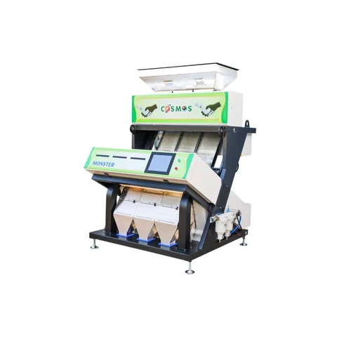 Seeds Color Sorter Machine - 500 kg/hr Capacity, 0.5 kW Power Consumption | 99% Accuracy for Industrial Coffee Bean Sorting