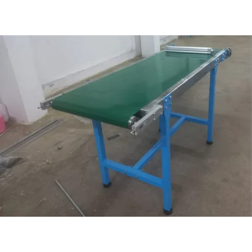 Flat Belt Conveyor System - Color: Green