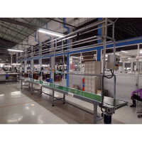 Assembly Line Belt Conveyor System