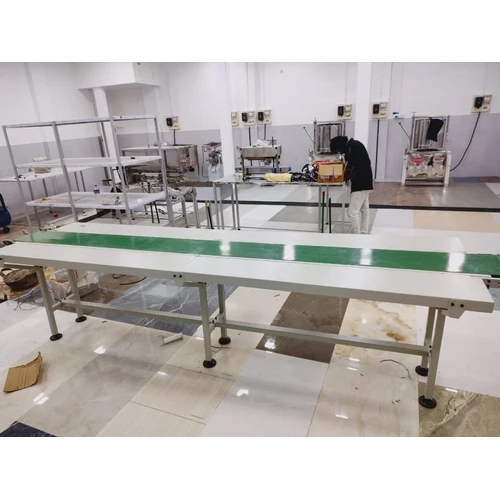 Assembly Line Belt Conveyor System - Length: 20 Meter (M)