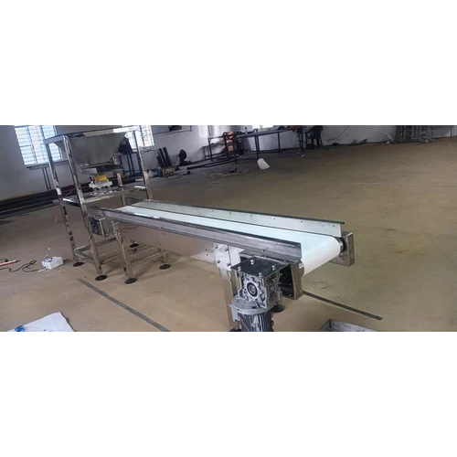 SS Flat Belt Conveyor
