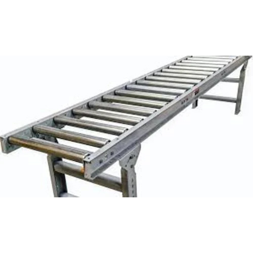 SS Free Flow Roller Conveyor