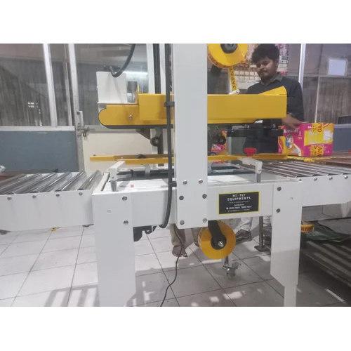 Carton Sealing Machine - New Condition, Semi-automatic, Electric Driven, 50 Pieces/minute Sealing Speed | Ideal For Industrial Applications