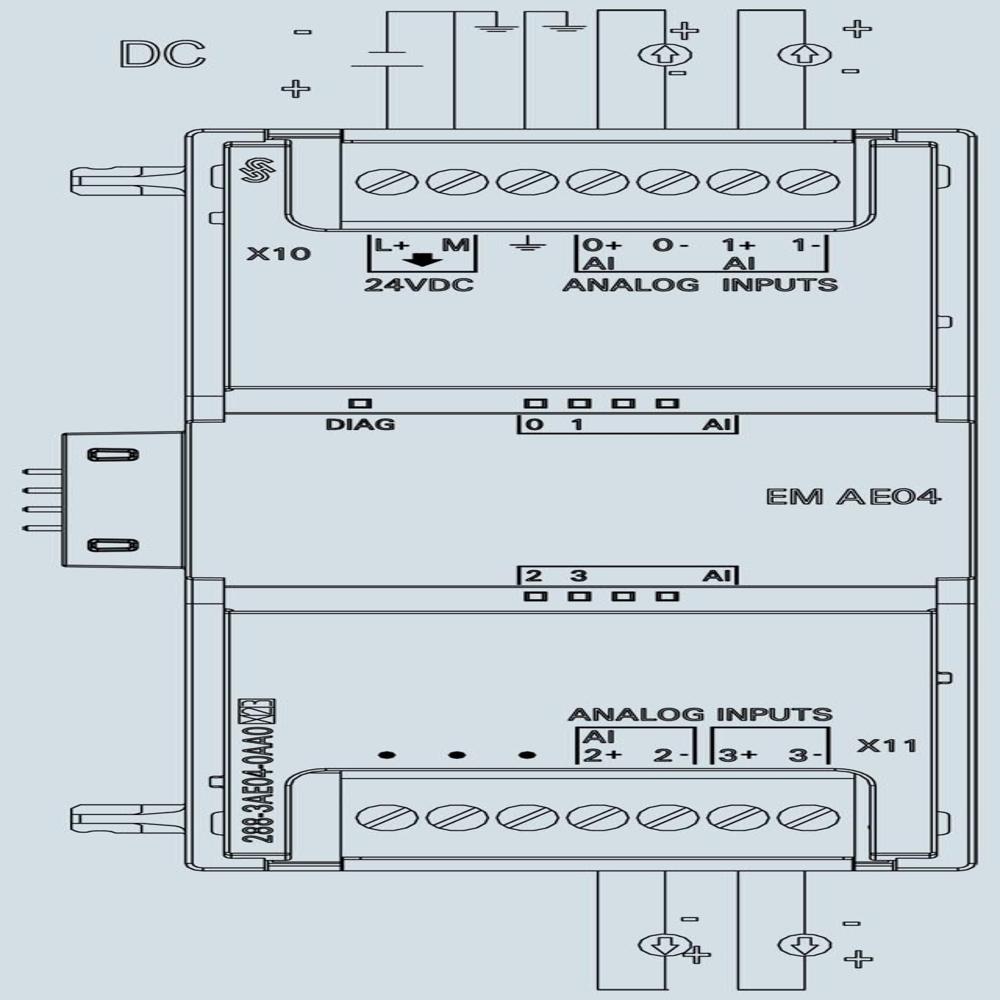 SIEMENS S7-200 SMART ANALOG MODULES-6ES7288-3AE04-0AA0