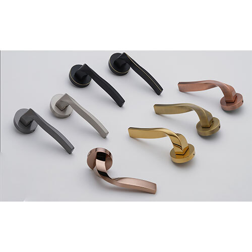 206 MATT COPPER ANTQ Motise Door Handles