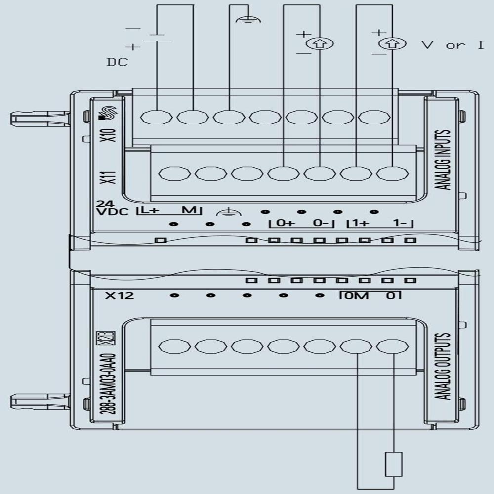 Siemens S7-200 Smart Analog Modules-6es7288-3am03-0aa0