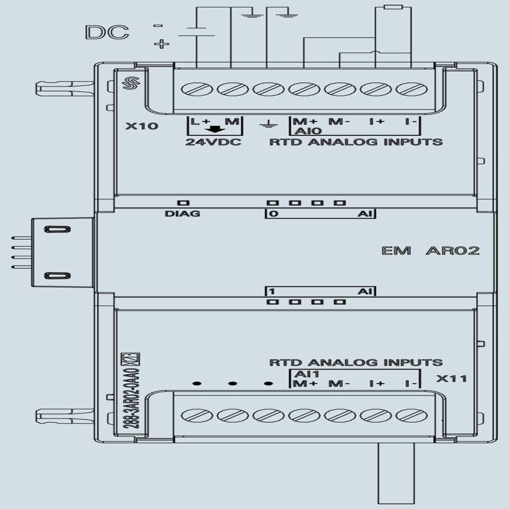 Siemens S7-200 Smart Analog Modules-6es7288-3ar02-0aa0