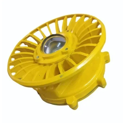Flameproof Aluminium Yellow LED Wall Glass Light