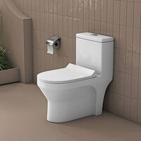 700X365X765Mm One Piece Closets - Color: White