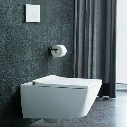 With Set Cover Wall Hung Water Closet