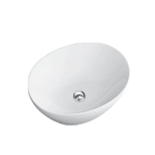 550X400X125Mm Table Top Basin - Color: White