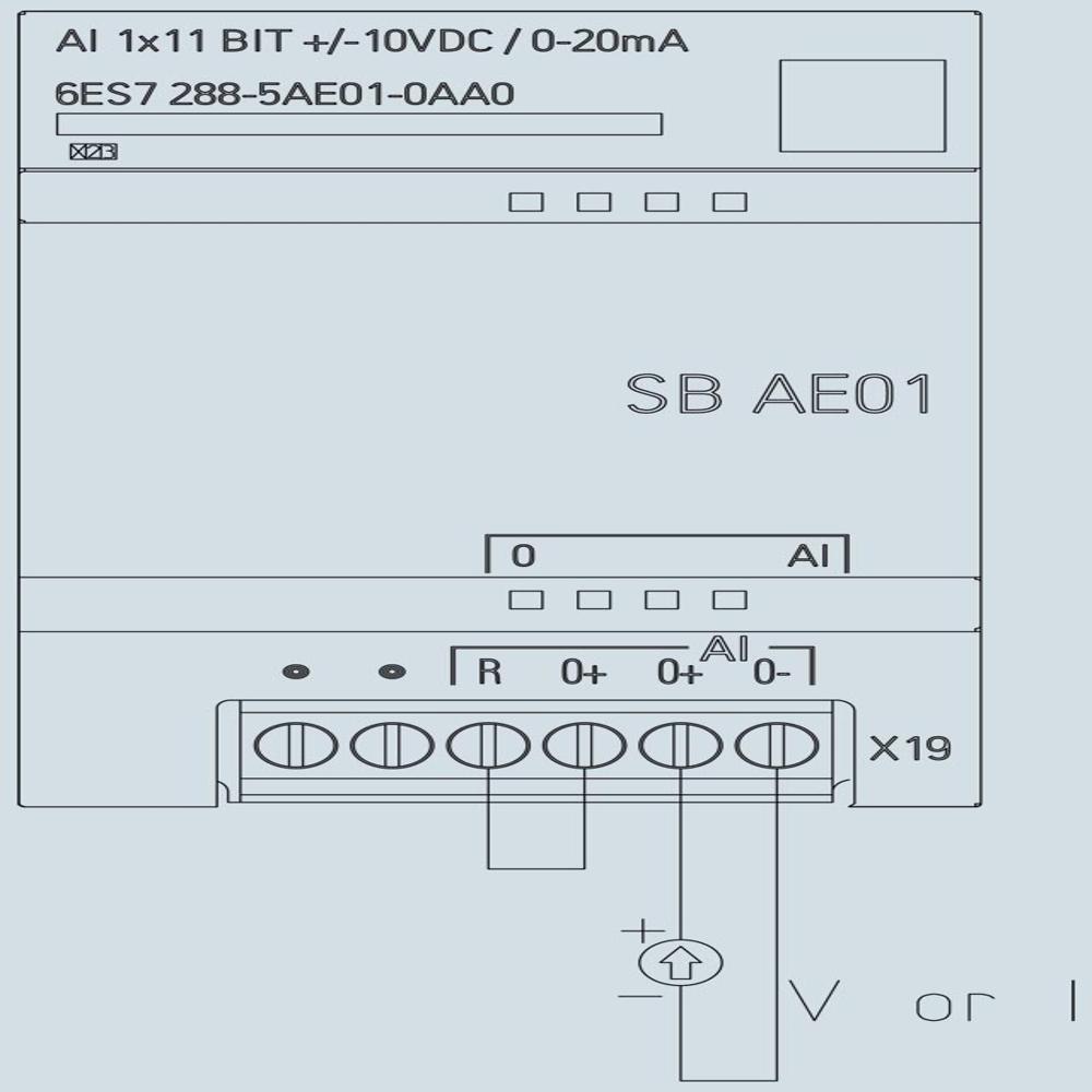 Siemens S7-200 Smart Analog Signal Board- 6es7288-5ae01-0aa06es7288-5ae01-0aa0