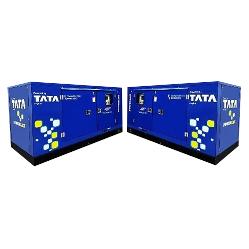 100Kva Tata Silent Diesel Generator Set - Engine Type: Air-Cooled