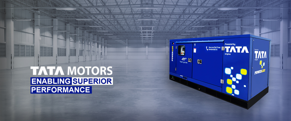 160Kva Tata Diesel Generator - Color: Blue