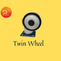 Twin Castor Wheel - Color: White