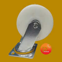 Heavy Duty Pu Trolley Wheel - Color: White