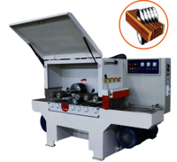 Square log multi rip saw
