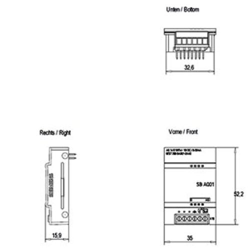 Siemens S7-200 Smart Battery Board-6es7288-5ba01-0aa0 - Application: Automation