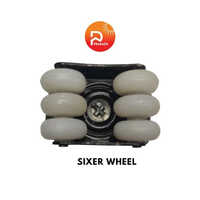Sixer Castor Wheel - Color: White