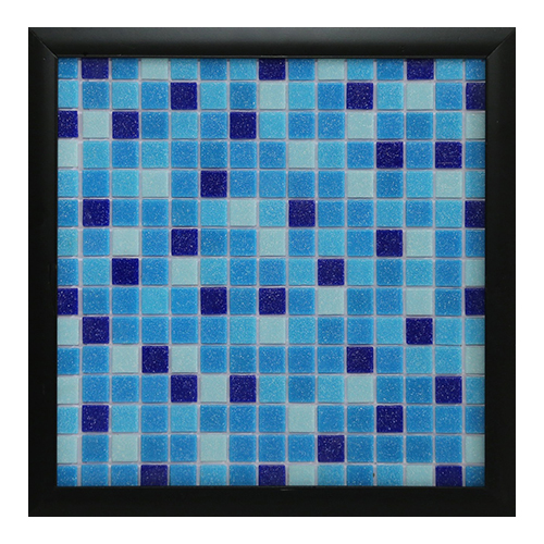 Blue Glass Mosaic Tiles