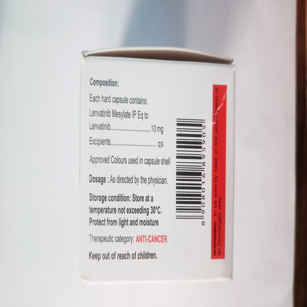 Lenva 10mg Capsule - Origin: India