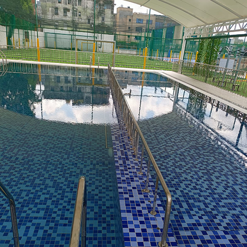PT 48 401 Porcelain Mosaic Swimming Pool Tiles